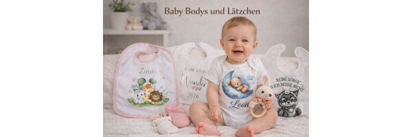 Babykleidung &amp; Lätzchen