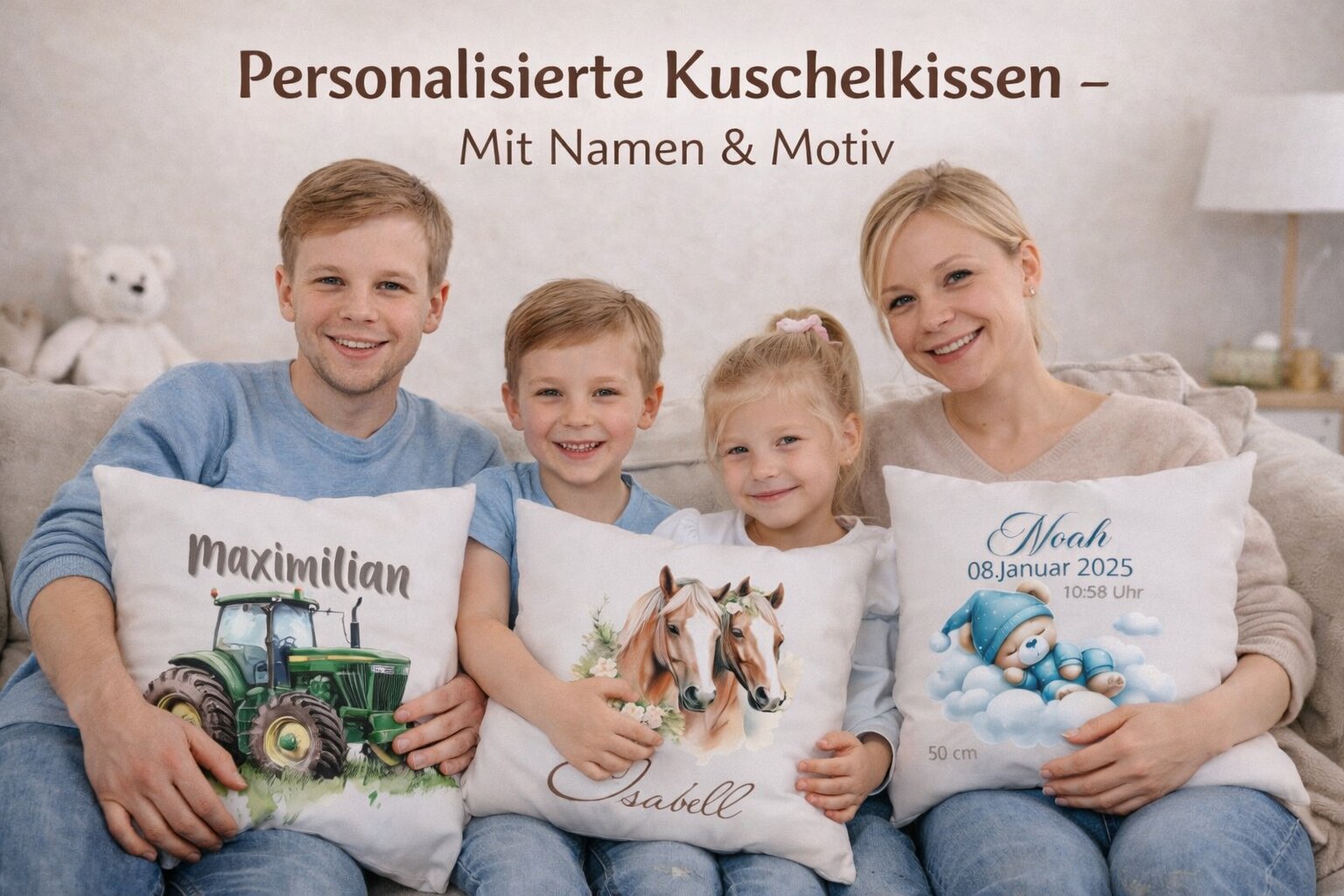 Kissen mit Namen