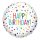 Ballon - EU Confetti Happy Birthday