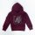 Kinder Hoodie Squared and Cubed Hufeisen Pferd Bordeaux rot MT216