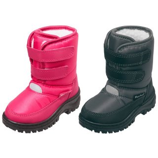 Playshoes Winter-Bootie mit Klettverschluß Schnee-Stiefel