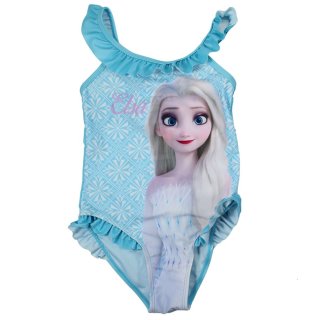 Disney Frozen Elsa M&auml;dchen Badeanzug t&uuml;rkis