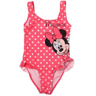 Disney Minnie Mouse Mädchen Badeanzug pink
