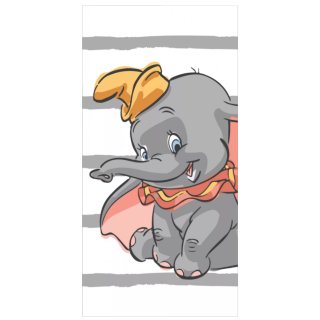 Disney Dumbo Badetuch 70 x 140 cm Strandtuch 100& Baumwolle