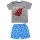 Spiderman Sommer-Set T-Shirt und Shorts grau/blau