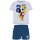 Disney Mickey Sommer-Set T-Shirt und Shorts blau/grau