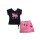 Squared &amp; Cubed Sommerset Rock und T-Shirt Horse Girl pink T296
