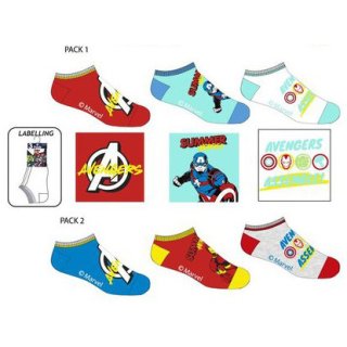 Marvel Avengers Kinder Sneaker Socken 3er Pack