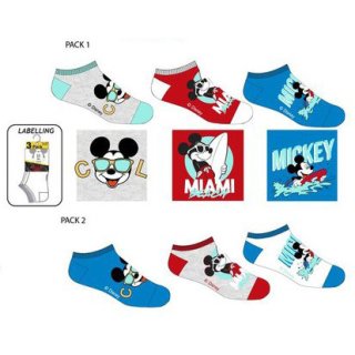 Disney Mickey Kinder Sneaker Socken 3er Pack