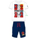 Jungen Sommer-Set Spiderman T-Shirt und Shorts blau