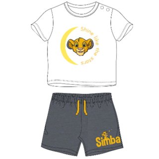 Disney Baby Lion King Sommerset 2-Teiler Shorts und T-Shirt Simba wei&szlig;