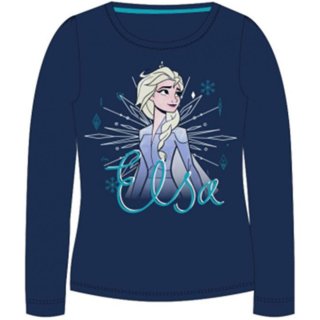 Disney Frozen Langarmshirt Elsa blau