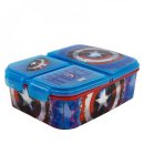 Avengers Captain America Brotdose Lunchbox mit 3 Fächern