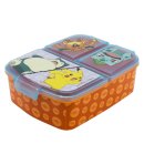 Pokemon Brotdose Lunchbox mit 3 F&auml;chern
