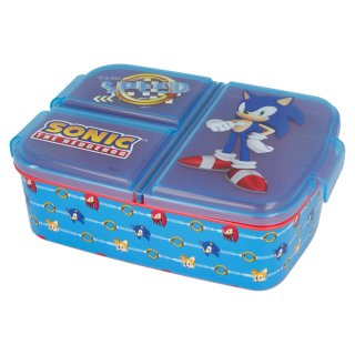 Sonic Brotdose Lunchbox mit 3 Fächern