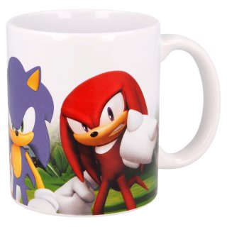 Sonic Keramik Becher Tasse Geschenkbox