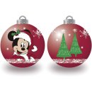 Disney Mickey Weihnachtskugeln 10er Pack rot