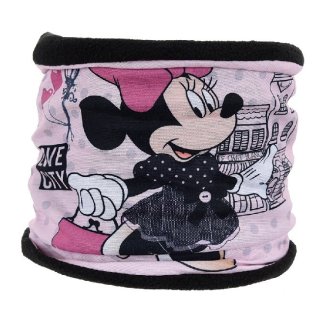 Disney Minnie Loop Schlauchschal Schal schwarz rosa