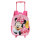 Disney Minnie Mouse 3D-Rucksack mit Rollen Trolley