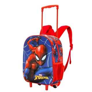 Marvel Spiderman Motions 3D-Rucksack mit Rollen Trolley