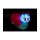 Lumiluvs Schnecke Nachtlicht mit Projektion in Regenbogenfarben