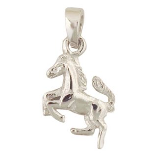 Ketten-Anhänger Pferd mit Mädchen braun 925 Silber, 17,95 €