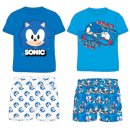 Sonic the Hedgehog Shorty Schlafanzug Pyjama kurz Baumwolle