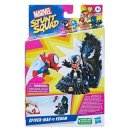 MARVEL Stunt Squad Spider-Man vs Venom Actionfiguren