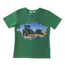 S&C Jungen T-Shirt grün mit Traktor-Motiv John...