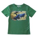 S&C Jungen T-Shirt grün mit Traktor-Motiv New...