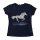 Squared & Cubed Mädchen T-Shirt Pferde blau F74