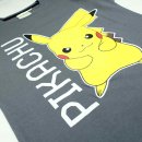 Pokemon T-Shirt Pikachu grau
