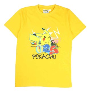Pokemon T-Shirt Pikachu gelb