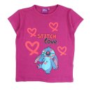 Disney Stitch T-Shirt Love Bordeaux
