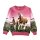 S&C Mädchen Sweatshirt mit Pferde Motiv pink F108