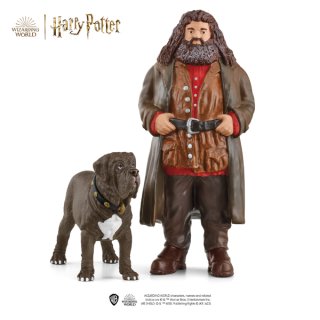 Schleich Harry Potter Figur Hagrid und Fang