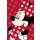 Disney Minnie Red Mikroflanell Decke 100x150cm