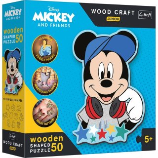 Disney Mickey Wood Craft Junior Holz Form Puzzle