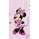 Disney Minnie Badetuch Baumwolle 70x140cm rosa