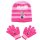 Disney Minnie Kinder Mütze und Handschuhe Set pink