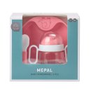 Mepal Babygeschirr Set Mio 3-teilig - deep pink