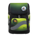 Belmil Smarty Plus Premium Schulranzen Set 6-teilig Black Green