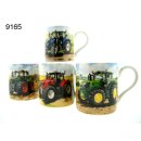 Kaffeebecher mit Traktor-Motiv - 250ml Porzellan Tasse...