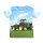 S&C Jungen T-Shirt hellblau mit Traktor-Motiv H408