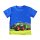 S&C Jungen T-Shirt blau mit Traktor-Motiv H414