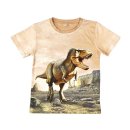 S&C Jungen T-Shirt  mit Dino-Motiv beige H431