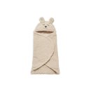 Jollein Einschlagdecke für Babyschale Bunny 100x105cm - Nougat Puckdecke