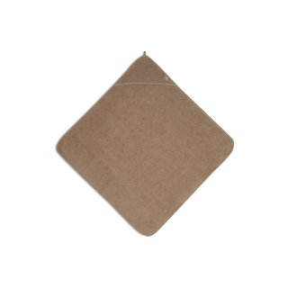 Jollein Kapuzenhandtuch Frottee 75x75cm Biscuit