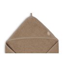 Jollein Kapuzenhandtuch Frottee 75x75cm Biscuit
