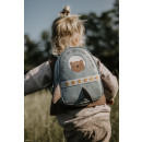 Little Who Großer Rucksack Rakete Cooper – Veganes Kunstleder, Handmade